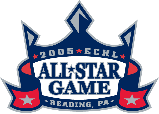 echl all-star game 2005 primary logo iron on heat transfer